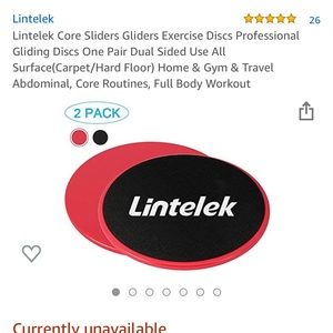 Fitness core sliders